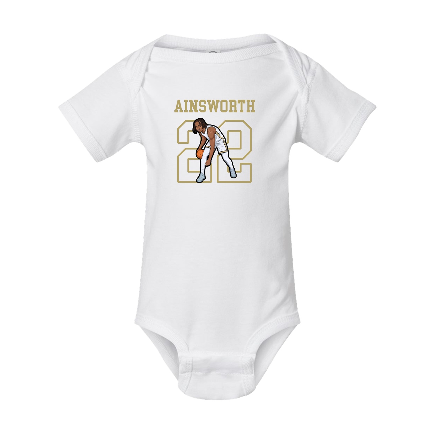 Baby Onesie — Shirsey in White