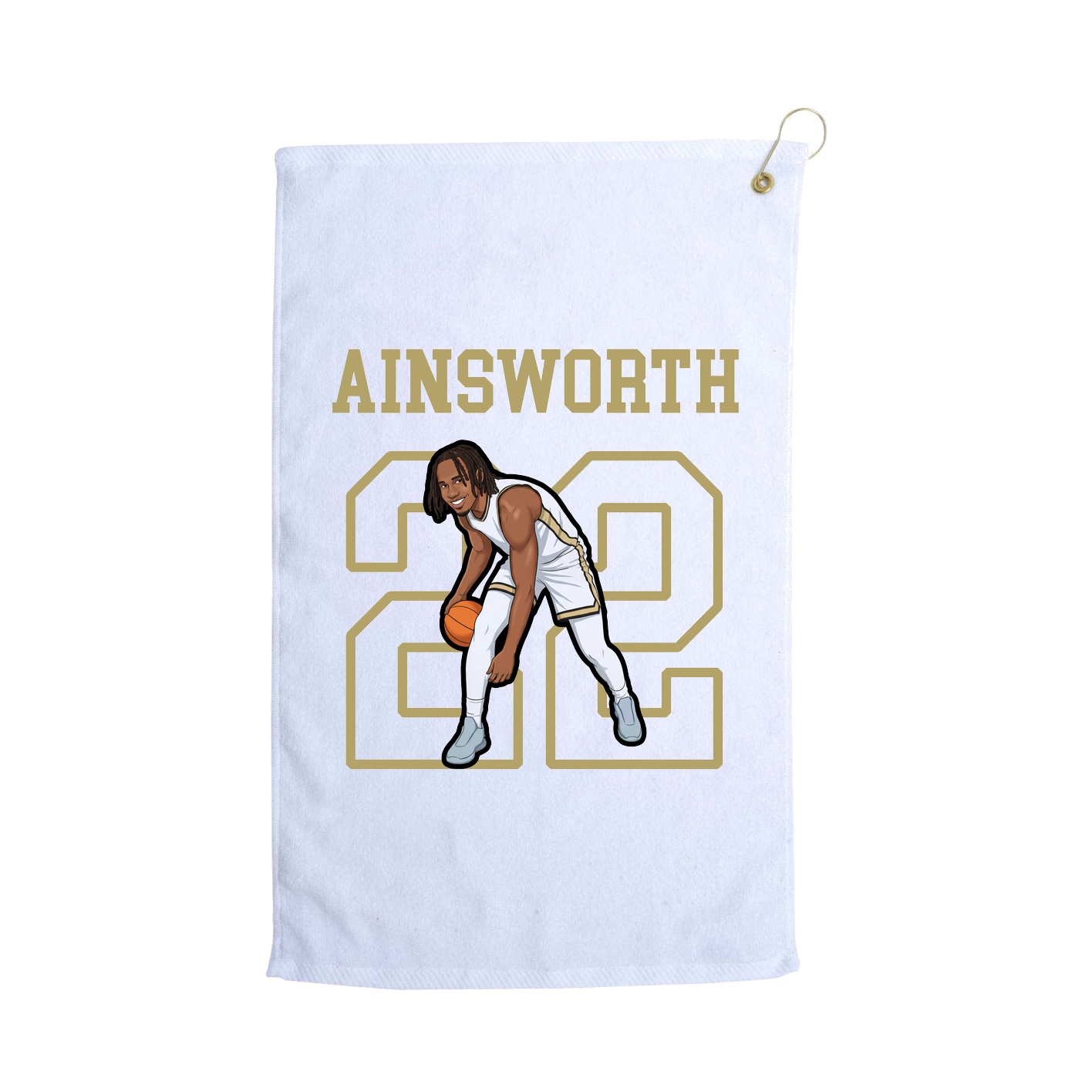 Golf Towel — Shirsey in White