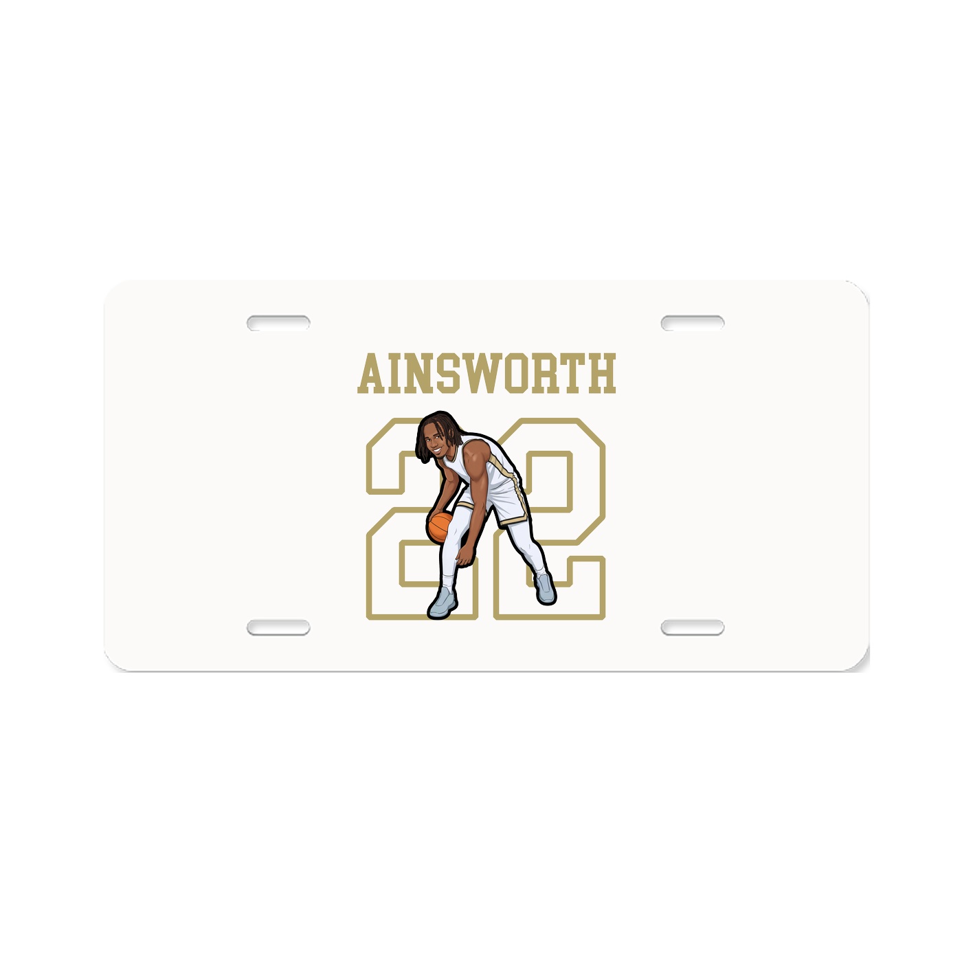 License Plate — Shirsey in Classic
