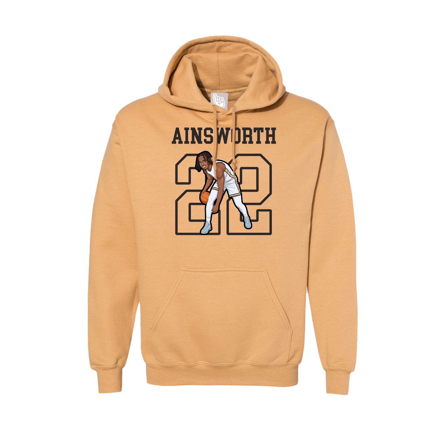 Hoodie — Shirsey in Vegas Gold