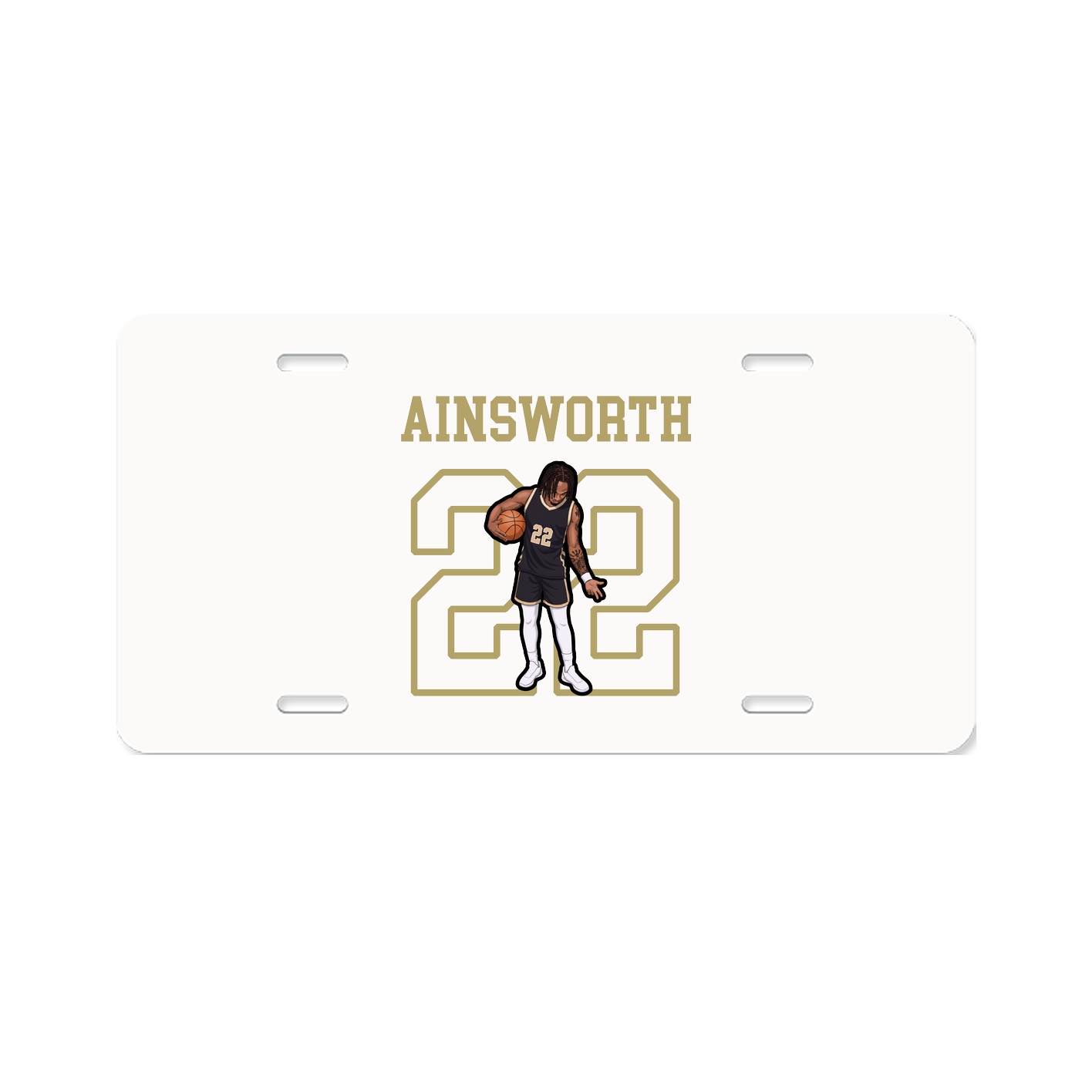 License Plate — Shirsey in Classic