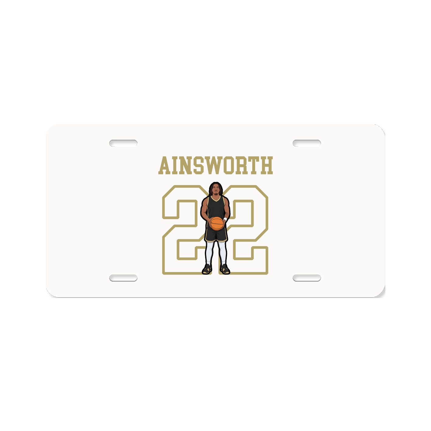 License Plate — Shirsey in Classic