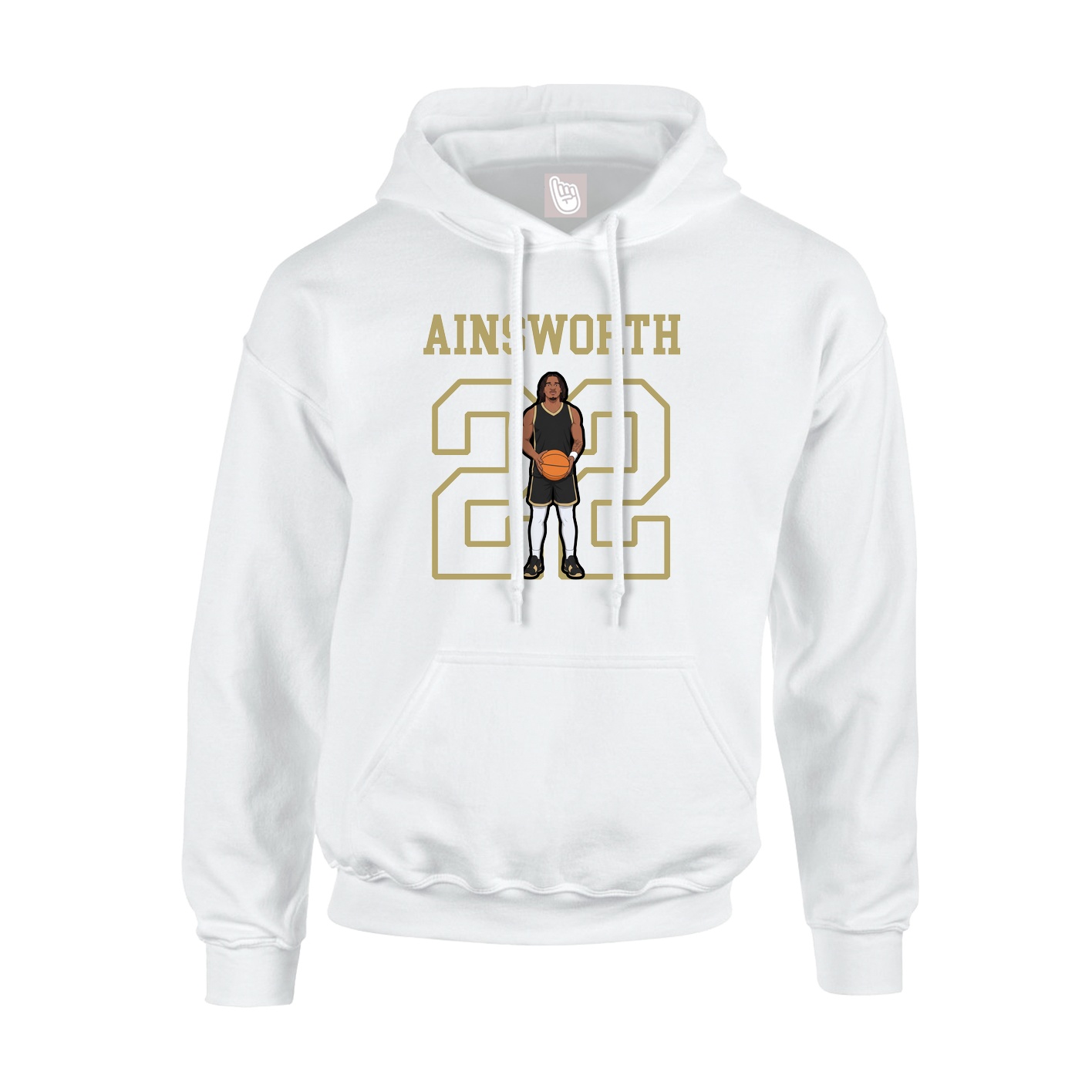 Youth Hoodie — Shirsey in White