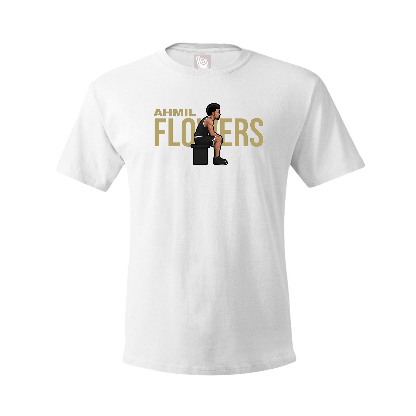Youth Tee — Player Name in White