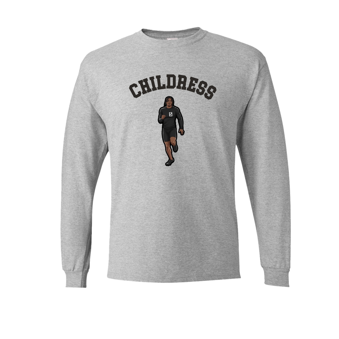 Long Sleeve Tee — Shirsey Arch in Grey