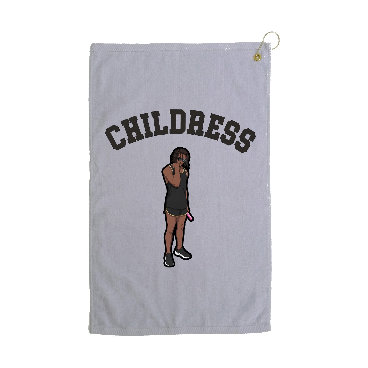Golf Towel — Shirsey Arch in Grey