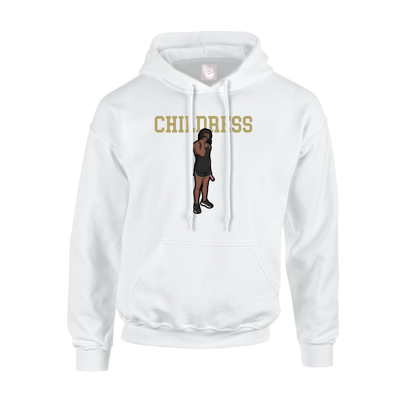Youth Hoodie — Shirsey in White