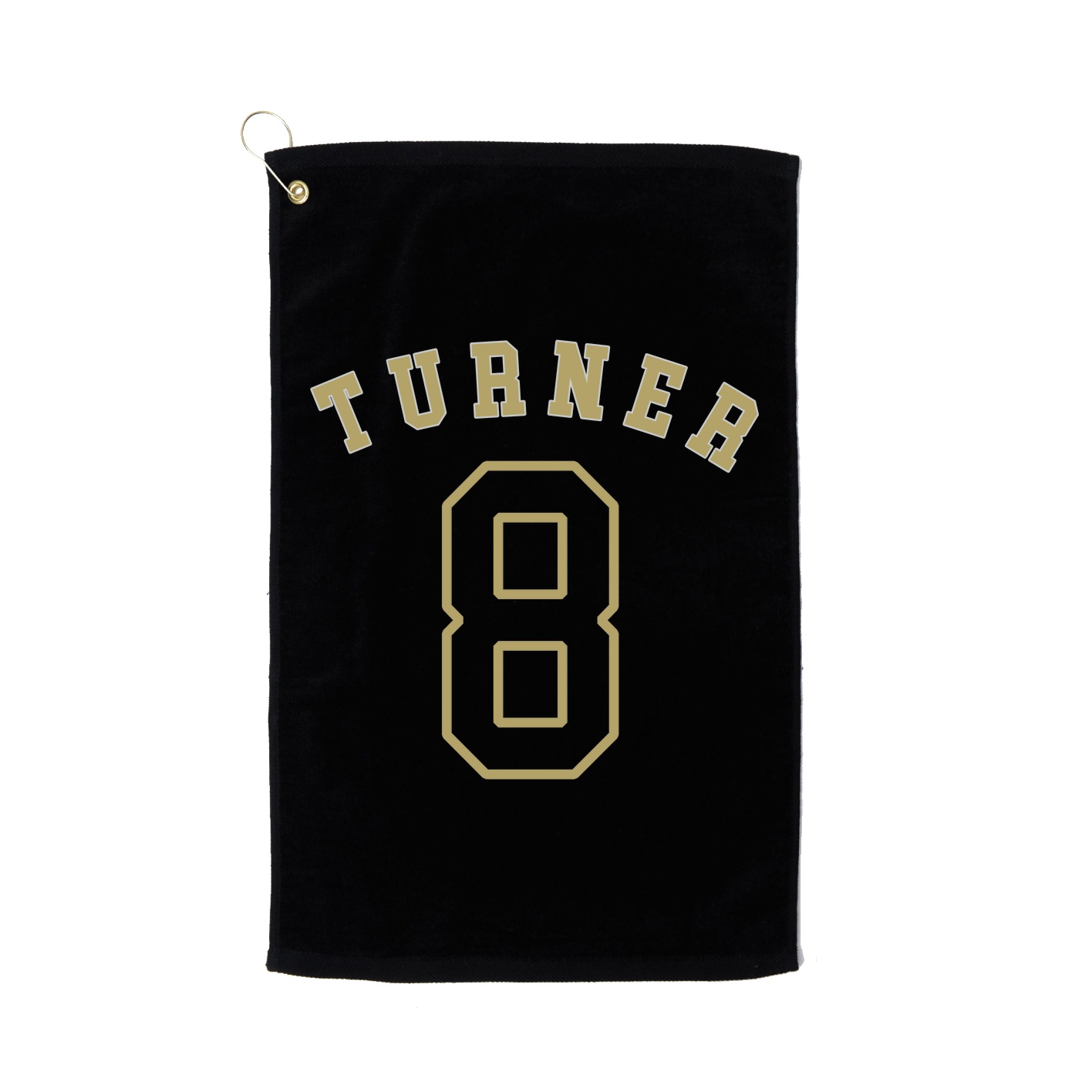 Golf Towel — Shirsey Arch in Black