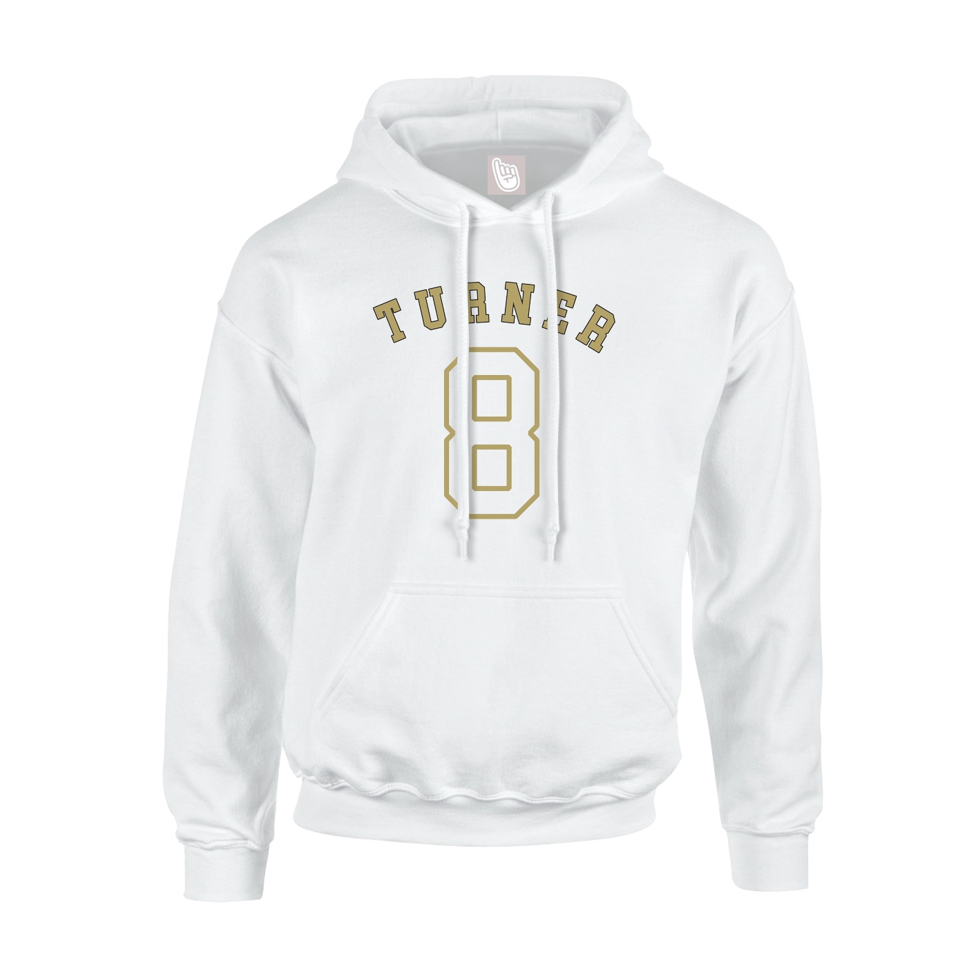 Youth Hoodie — Shirsey Arch in White