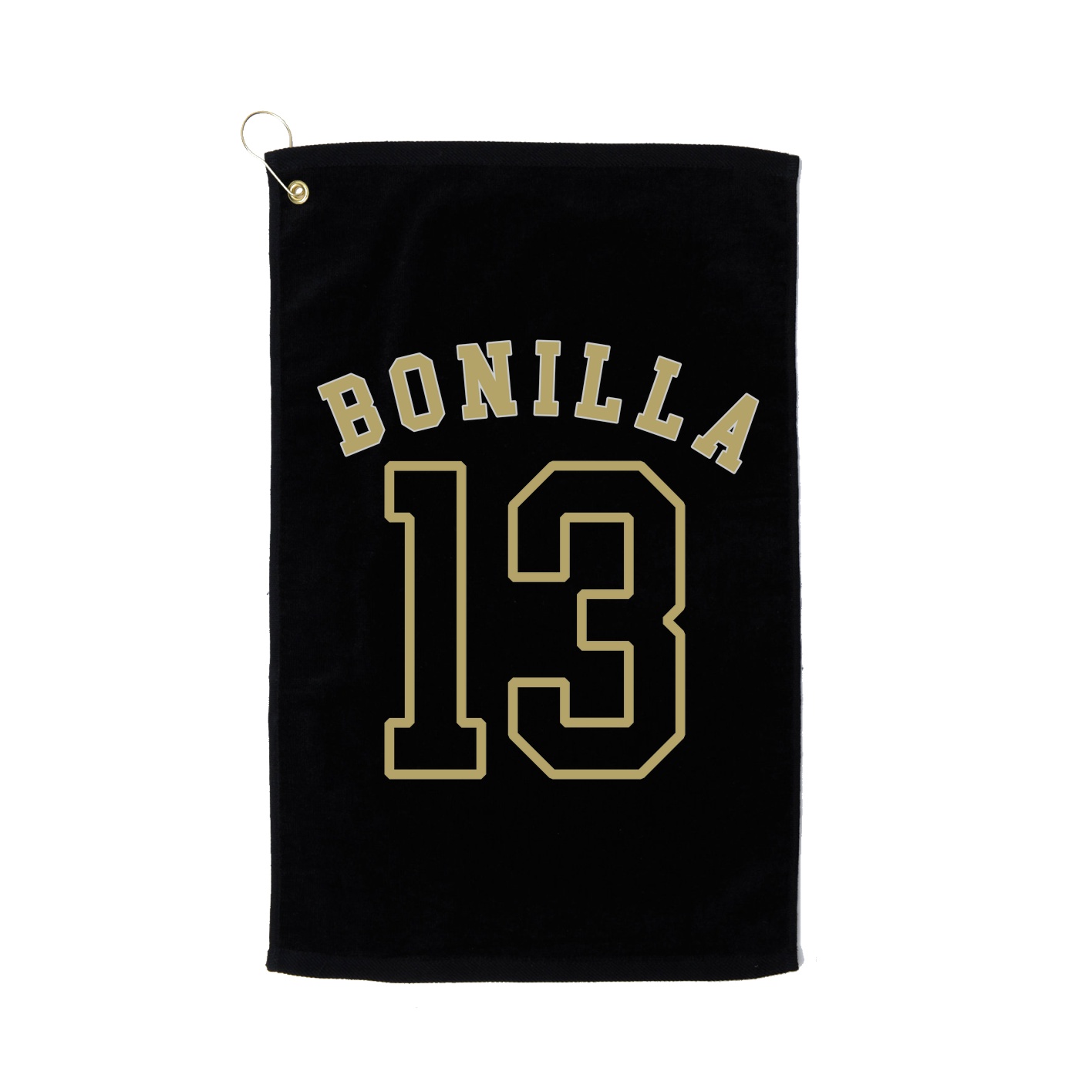Golf Towel — Shirsey Arch in Black