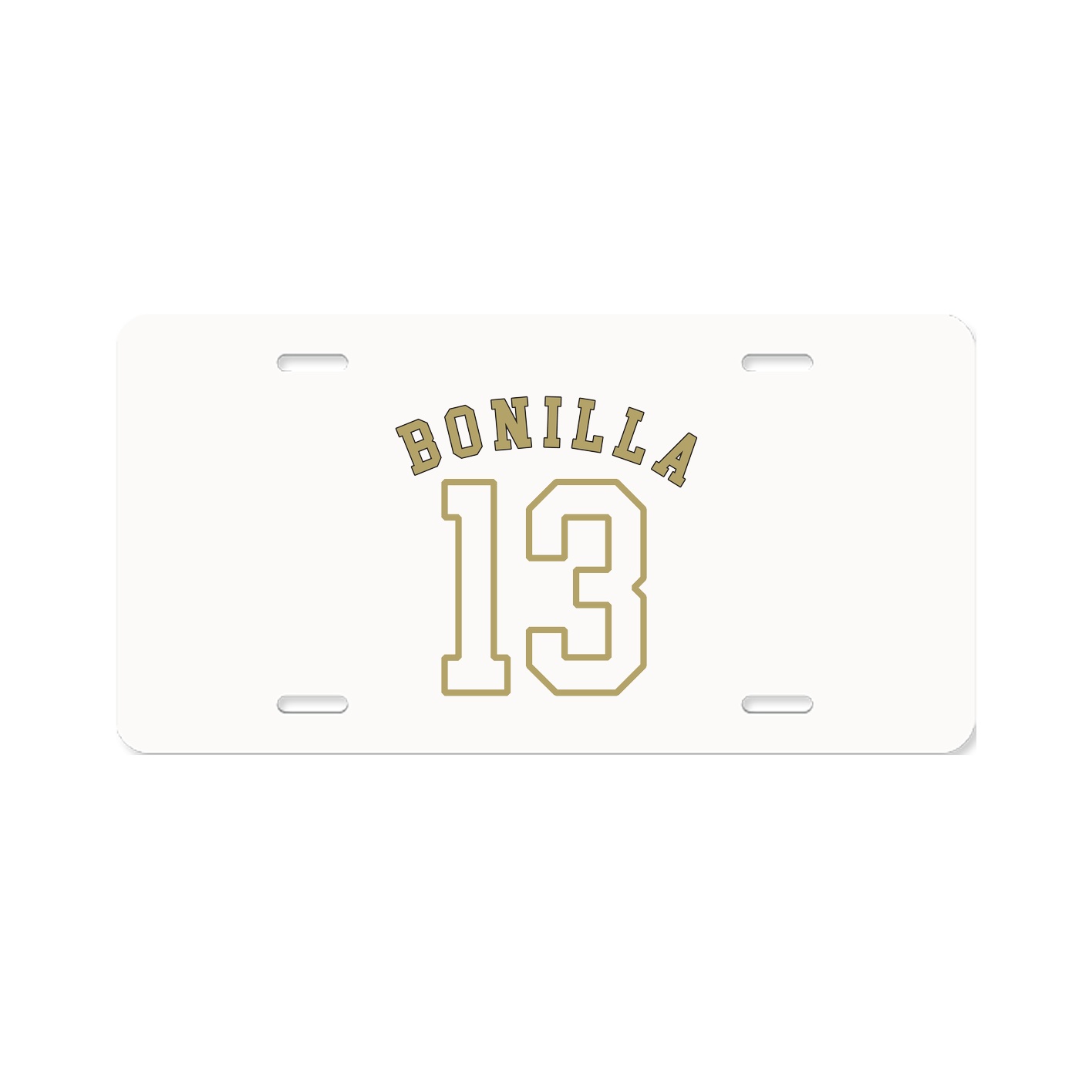License Plate — Shirsey Arch in Classic
