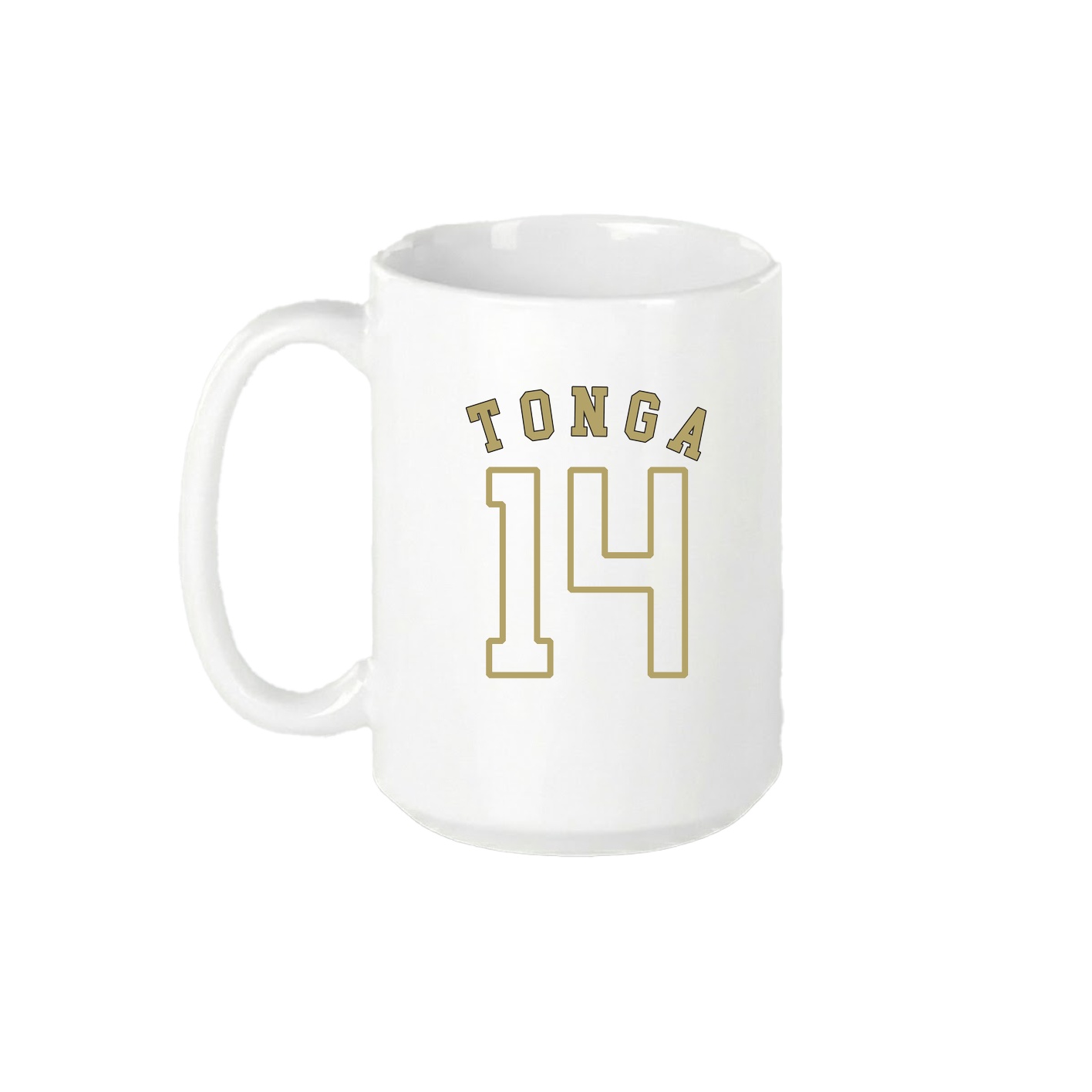 15oz Coffee Mug — Shirsey Arch in White