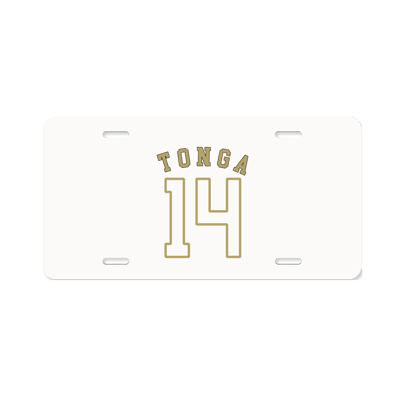 License Plate — Shirsey Arch in Classic