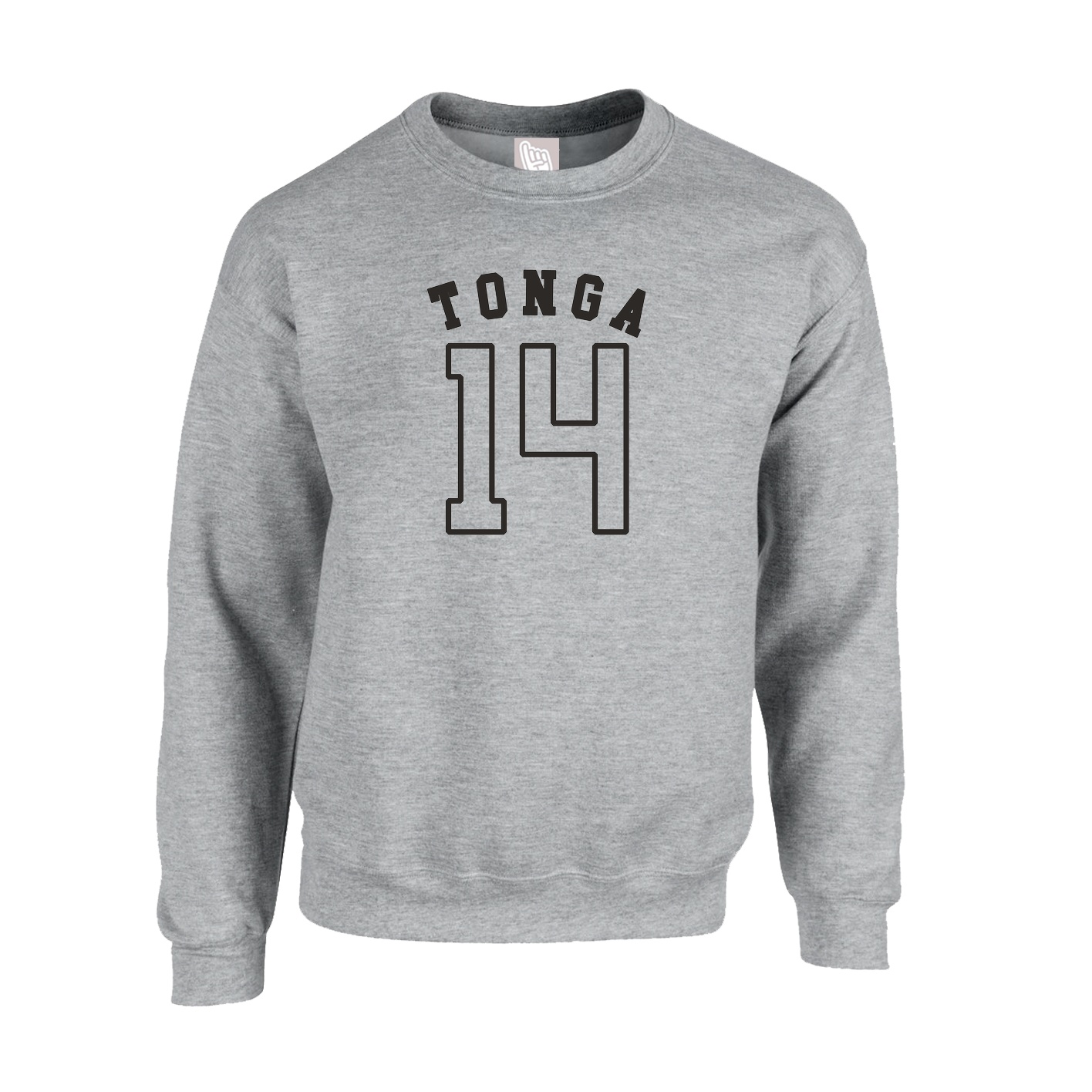 Fleece Crew — Shirsey Arch in Grey