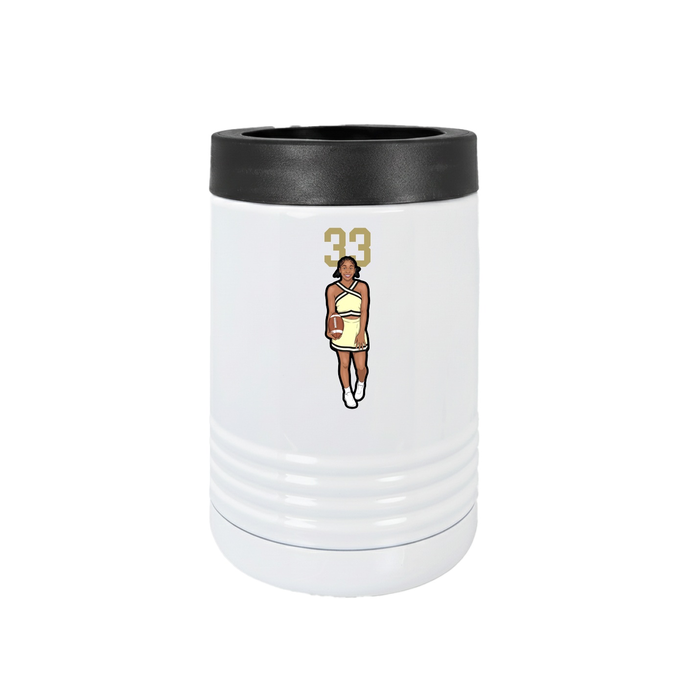 Beverage Holder — Number Top in White