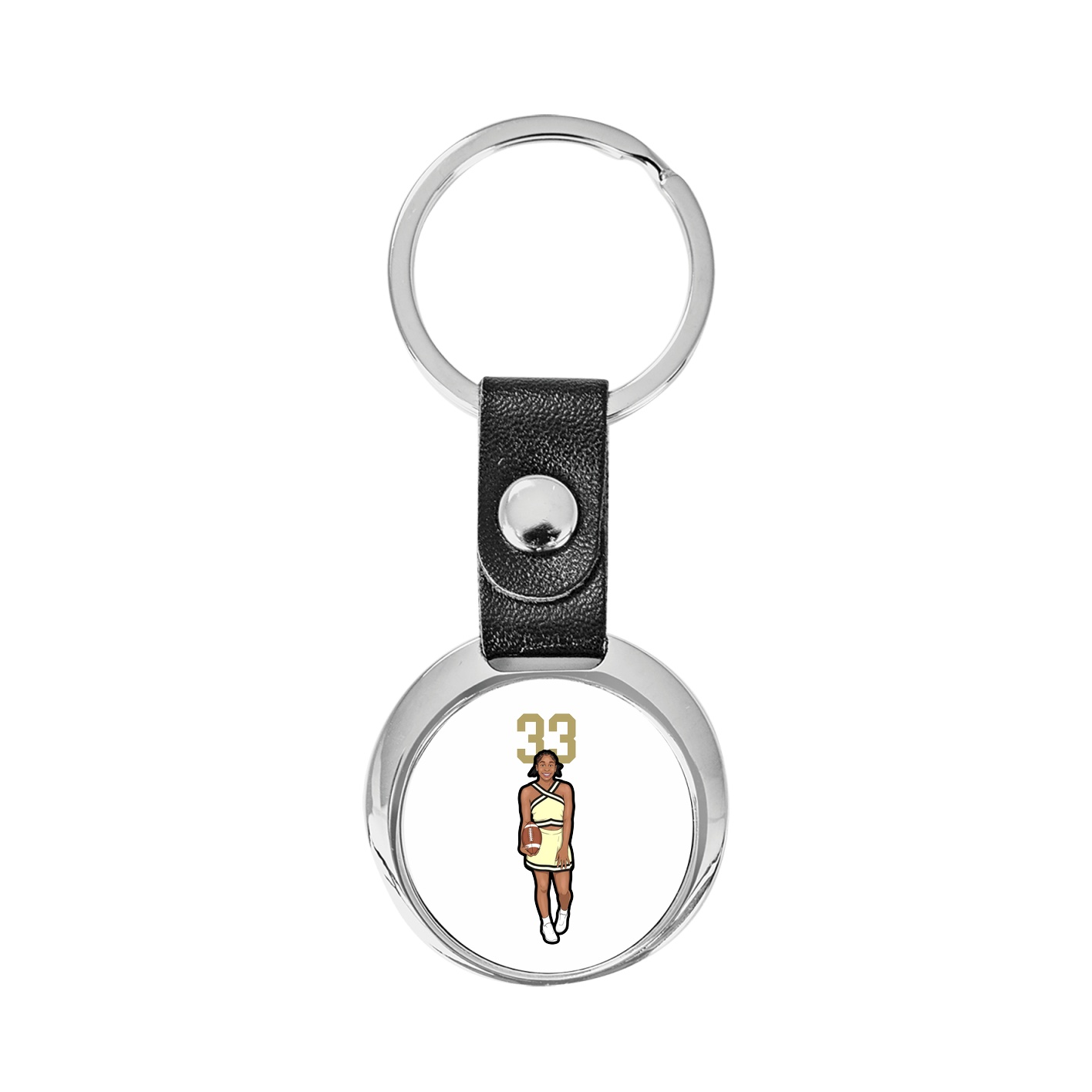 Key Chain — Number Top in Classic