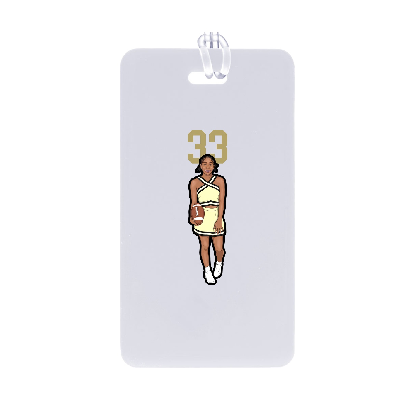 Bag Tag — Number Top in Classic