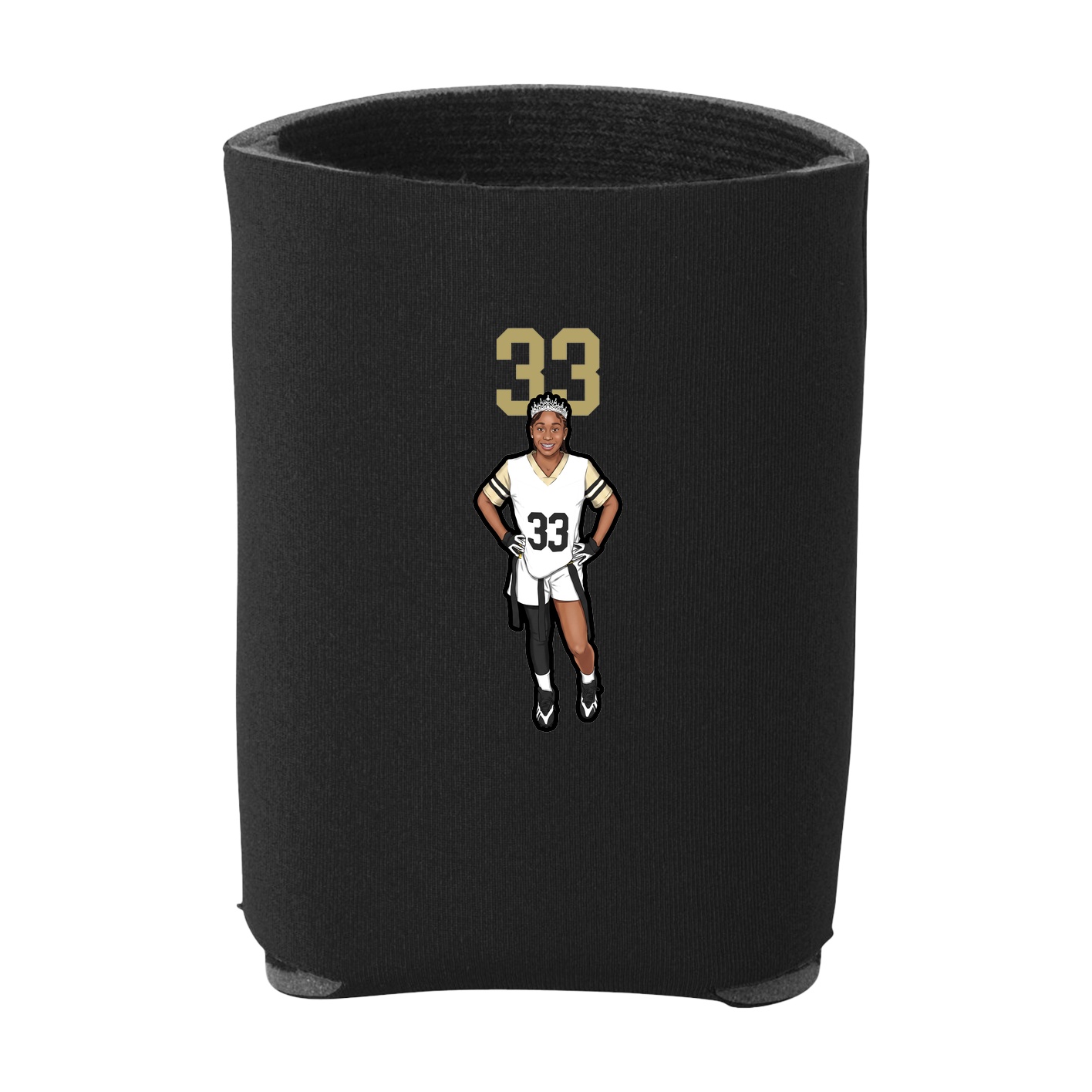 Can Holder — Number Top in Black