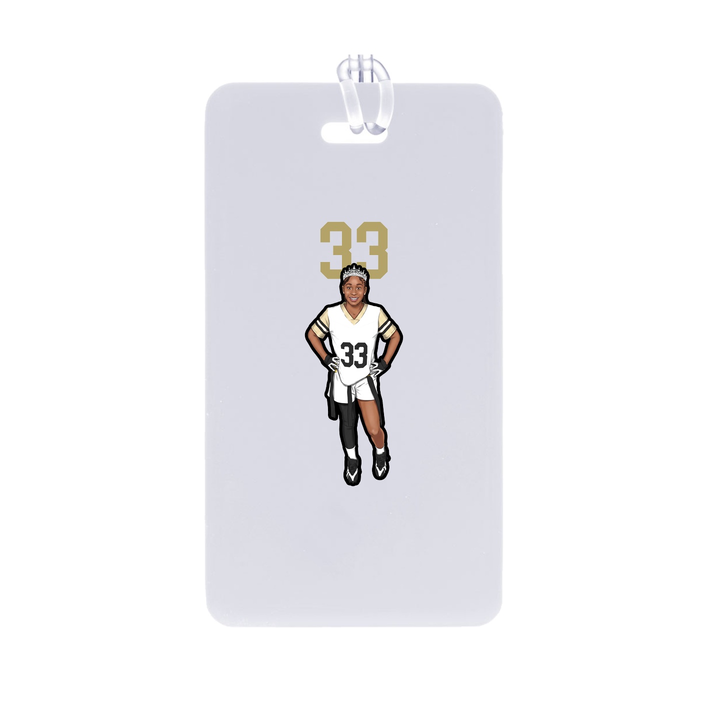 Bag Tag — Number Top in Classic
