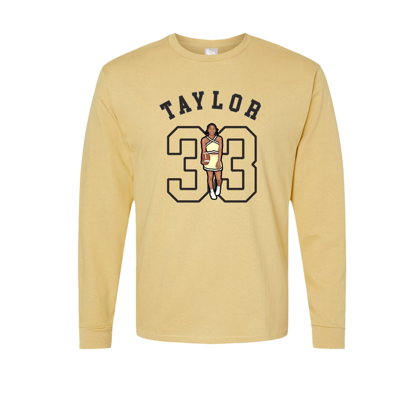 Long Sleeve Tee — Shirsey Arch in Vegas Gold