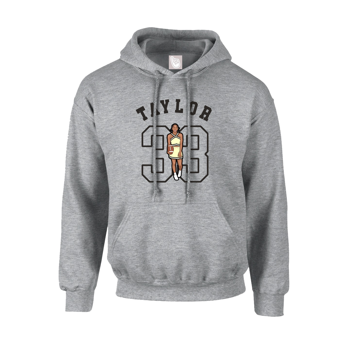 Hoodie — Shirsey Arch in Grey