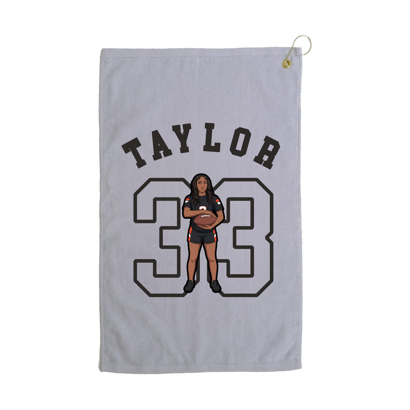Golf Towel — Shirsey Arch in Grey
