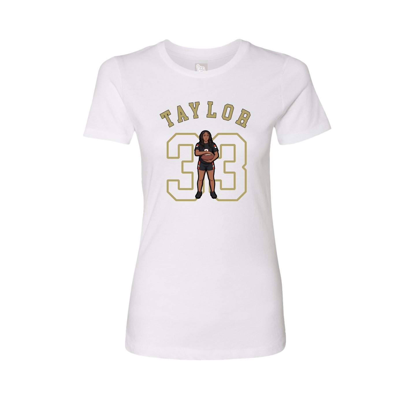 Womens Tee — Shirsey Arch in White