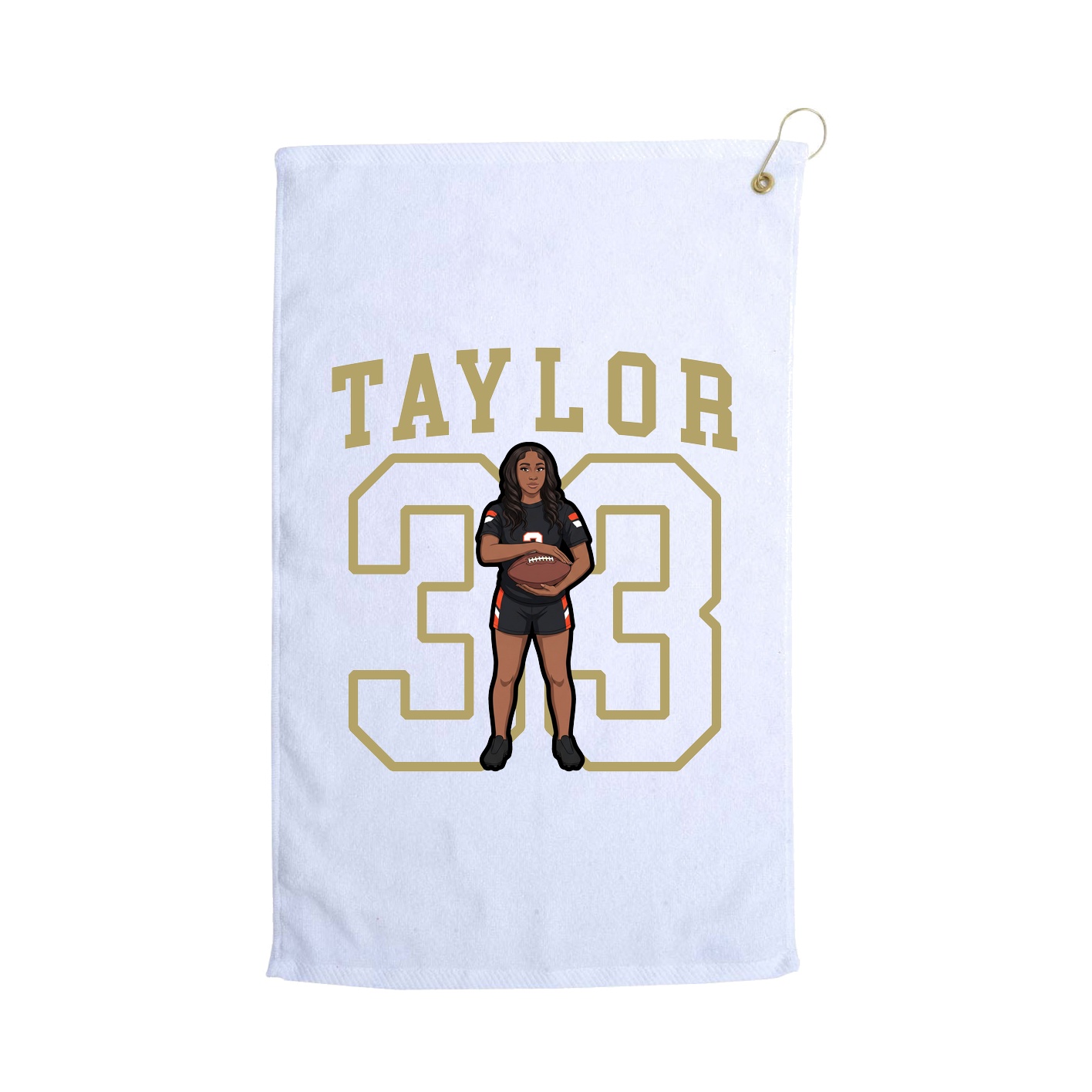 Golf Towel — Shirsey in White