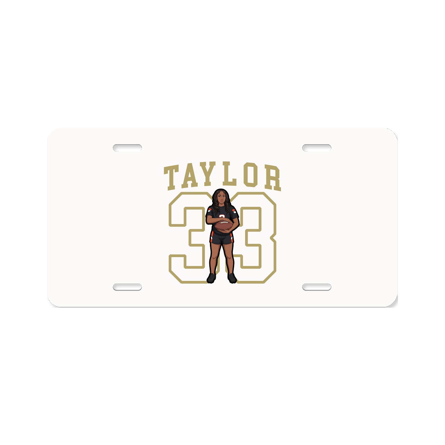 License Plate — Shirsey in Classic