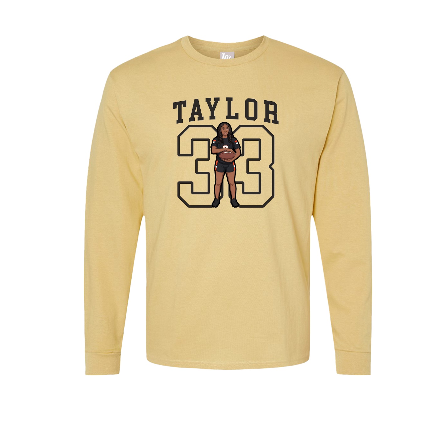 Long Sleeve Tee — Shirsey in Vegas Gold