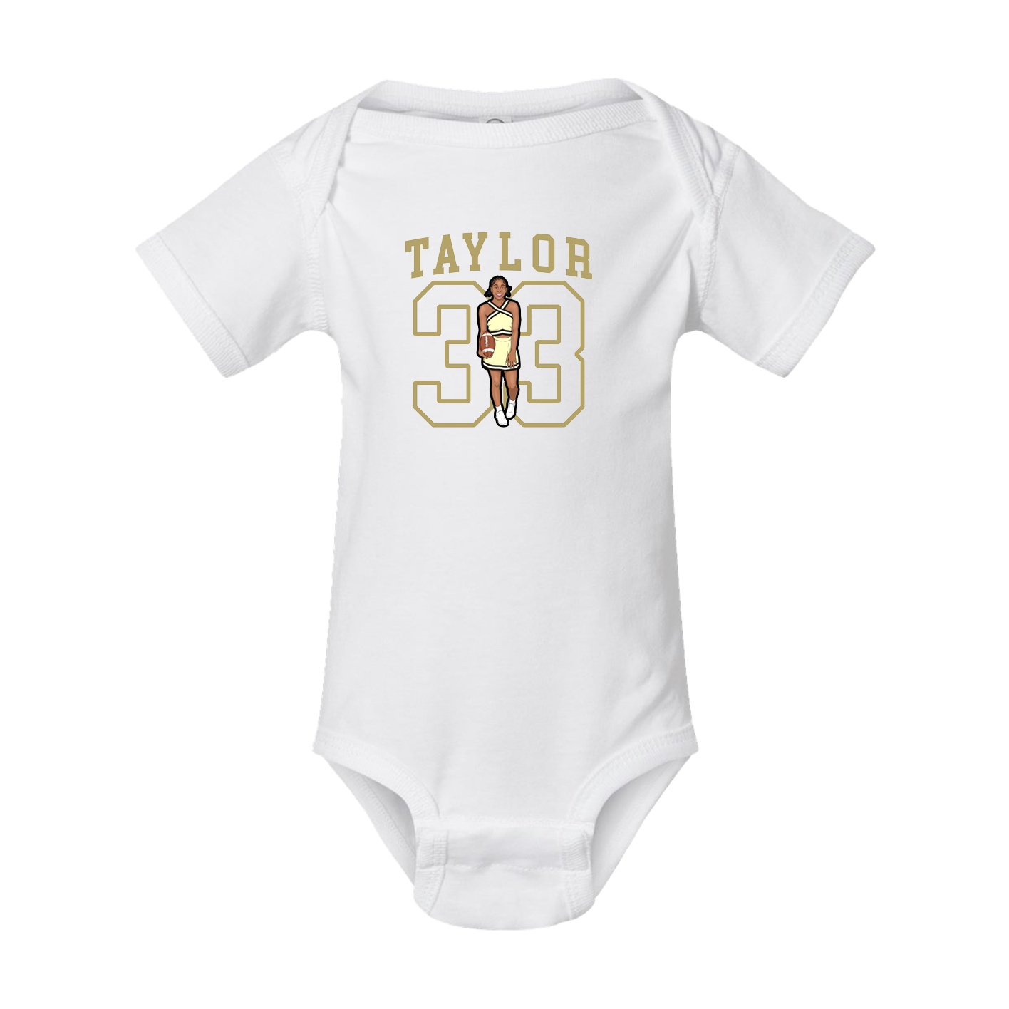 Baby Onesie — Shirsey in White