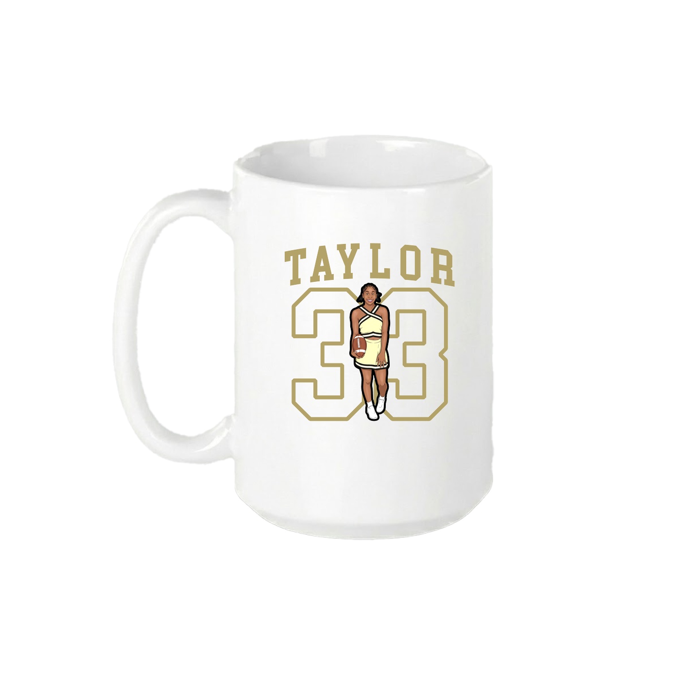 15oz Coffee Mug — Shirsey in White