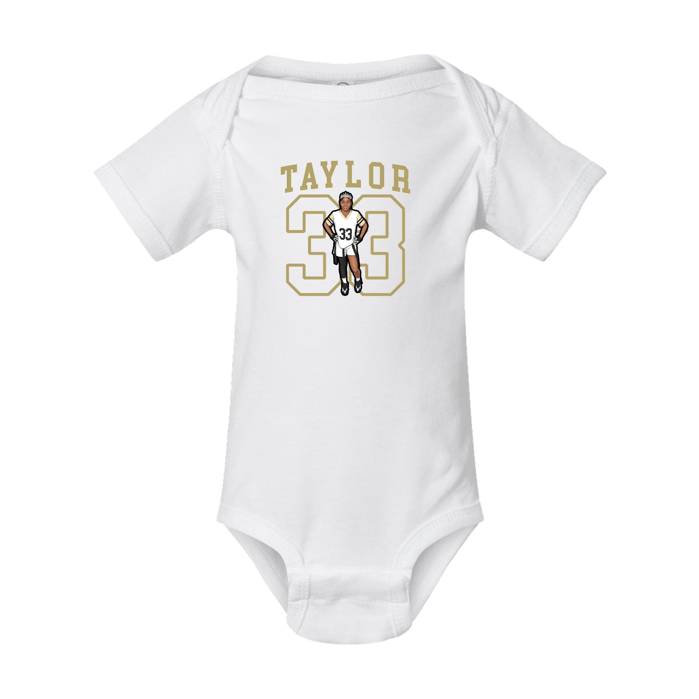 Baby Onesie — Shirsey in White