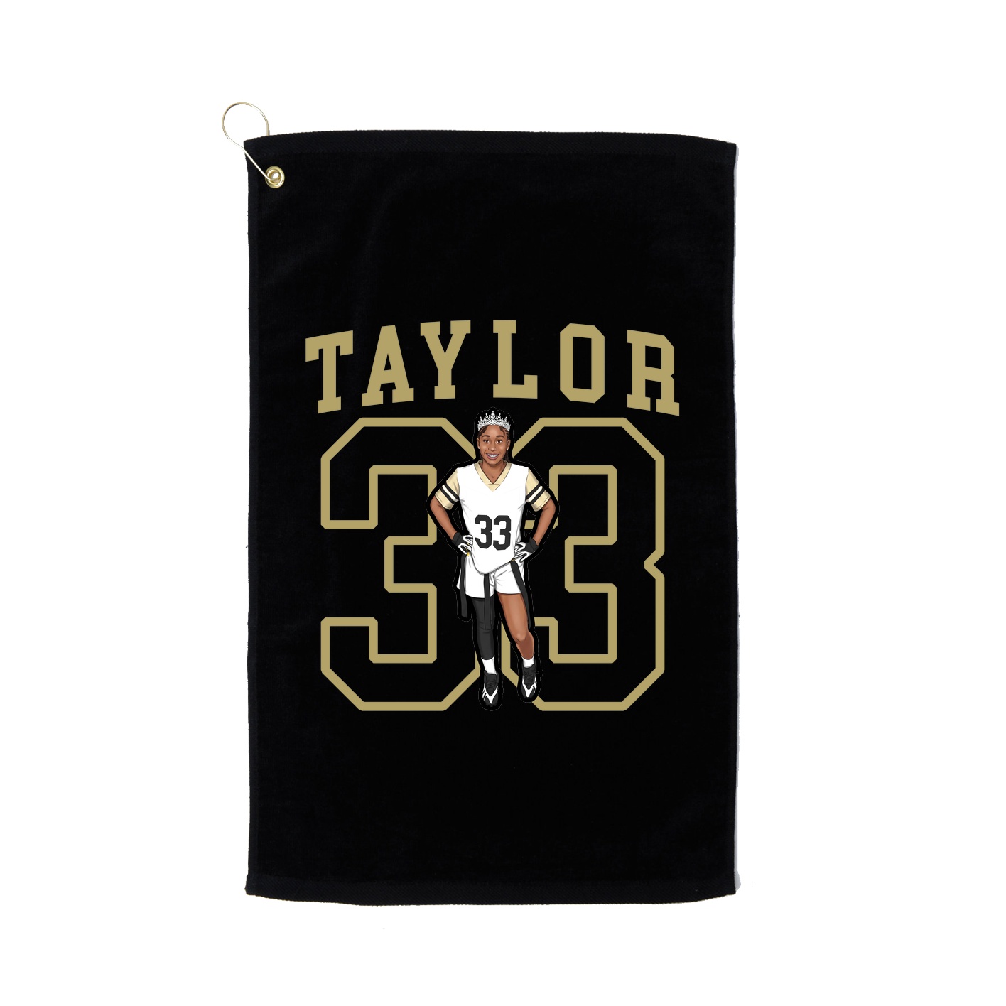 Golf Towel — Shirsey in Black