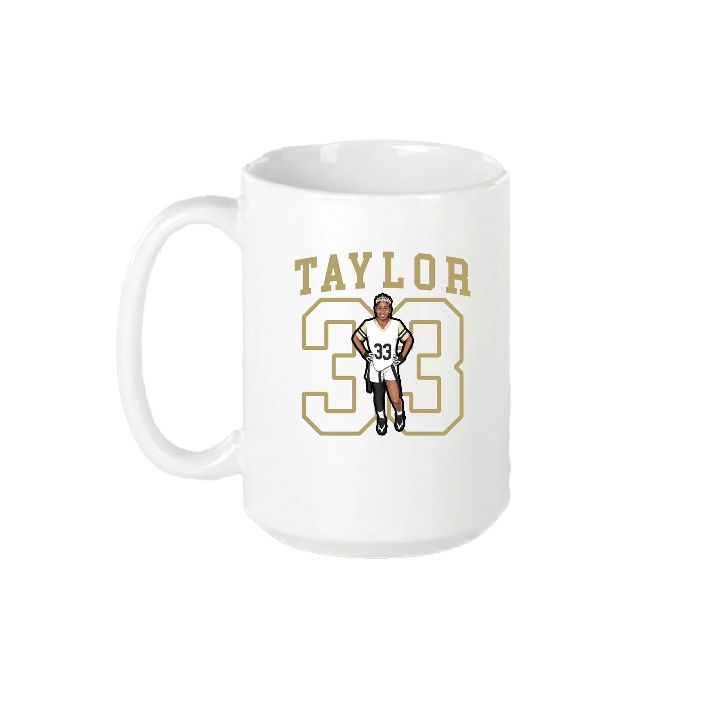 15oz Coffee Mug — Shirsey in White