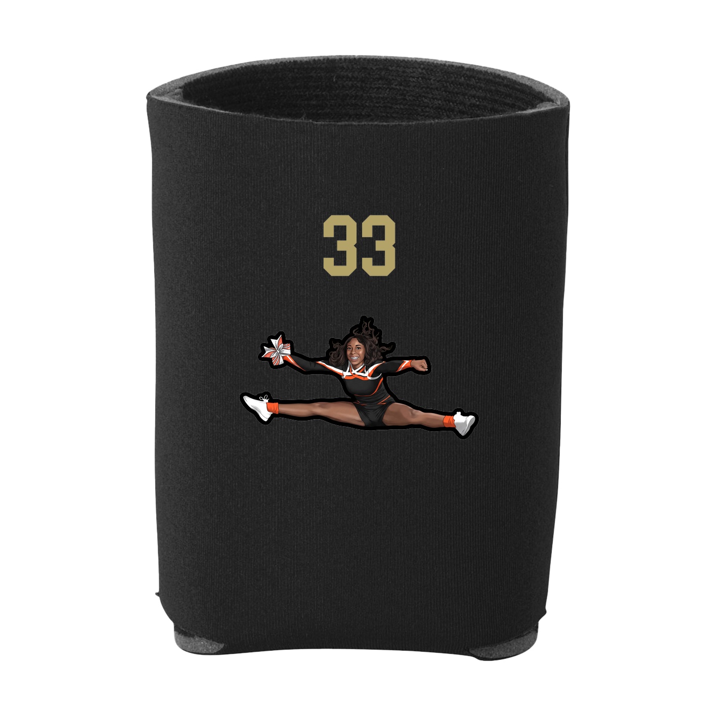 Can Holder — Number Top in Black