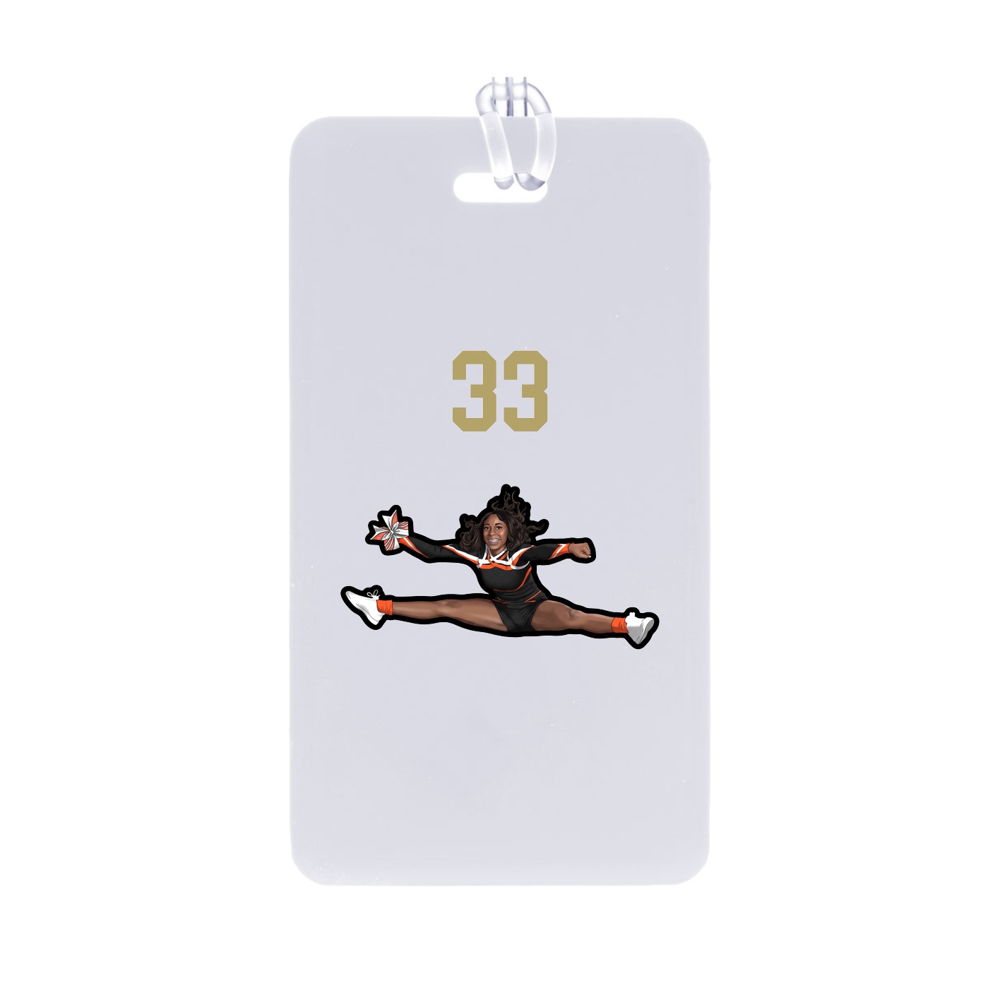 Bag Tag — Number Top in Classic