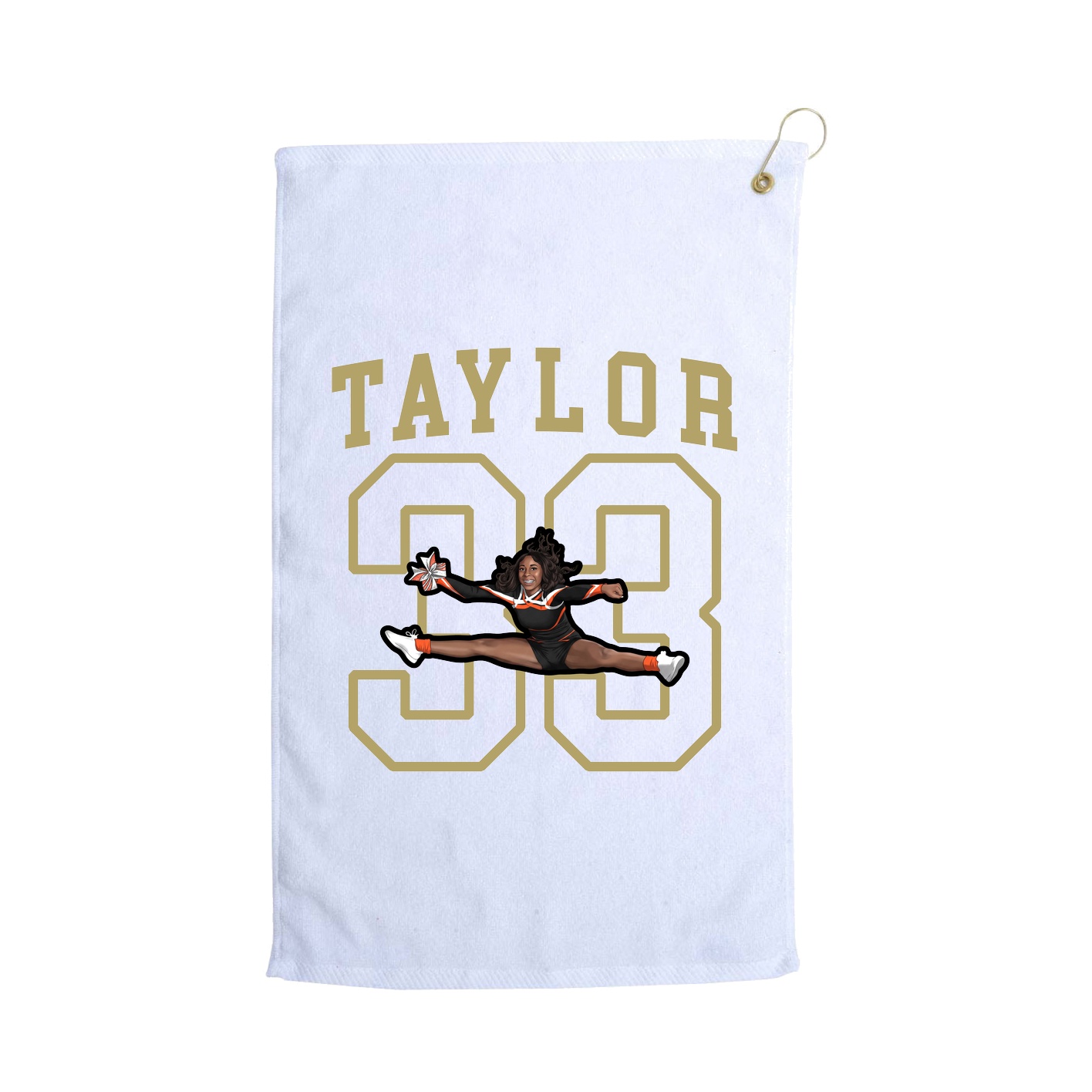Golf Towel — Shirsey in White