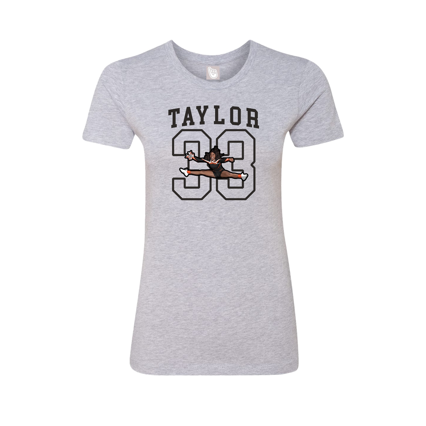 Fitted Women's Tee — Shirsey in Grey