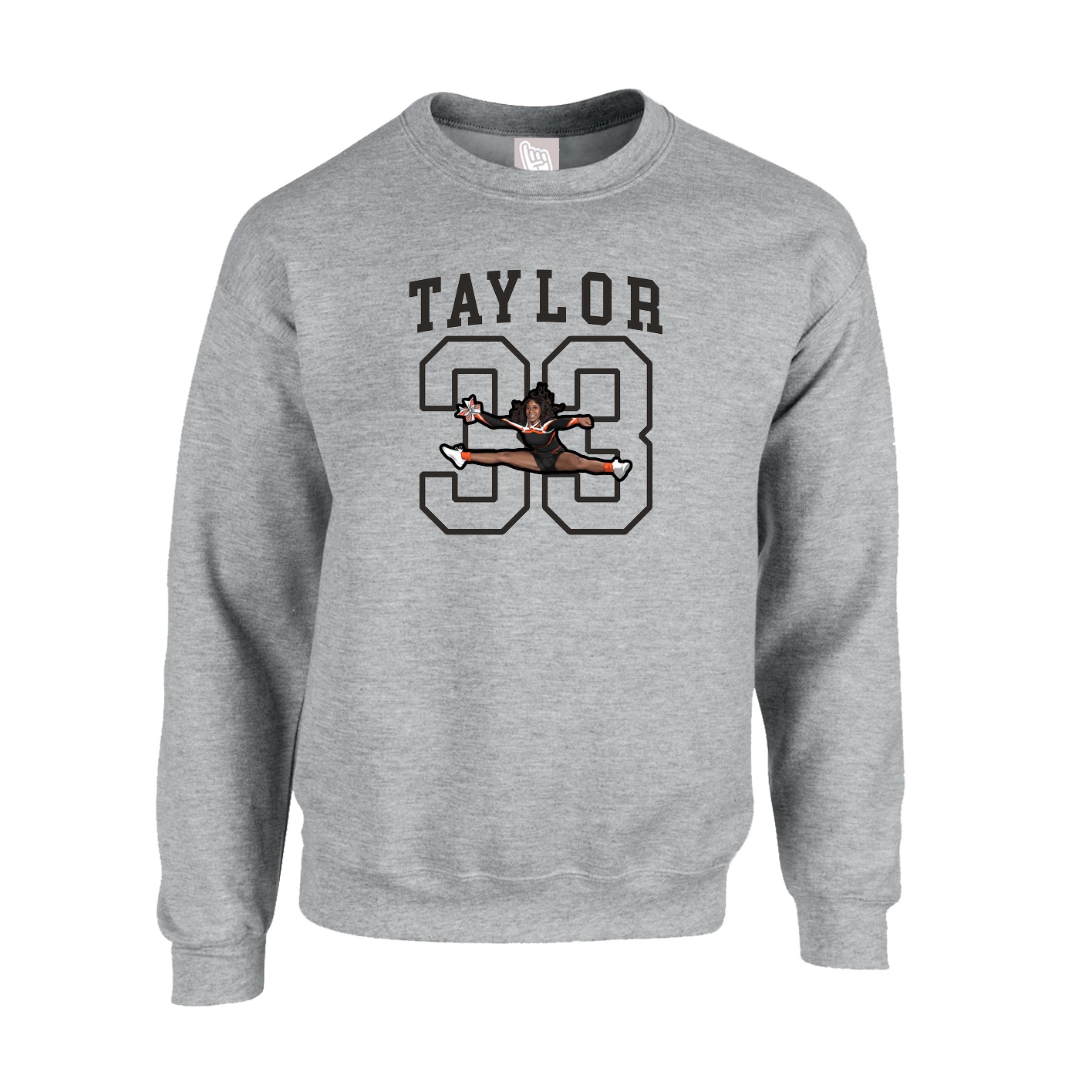 Fleece Crew — Shirsey in Grey
