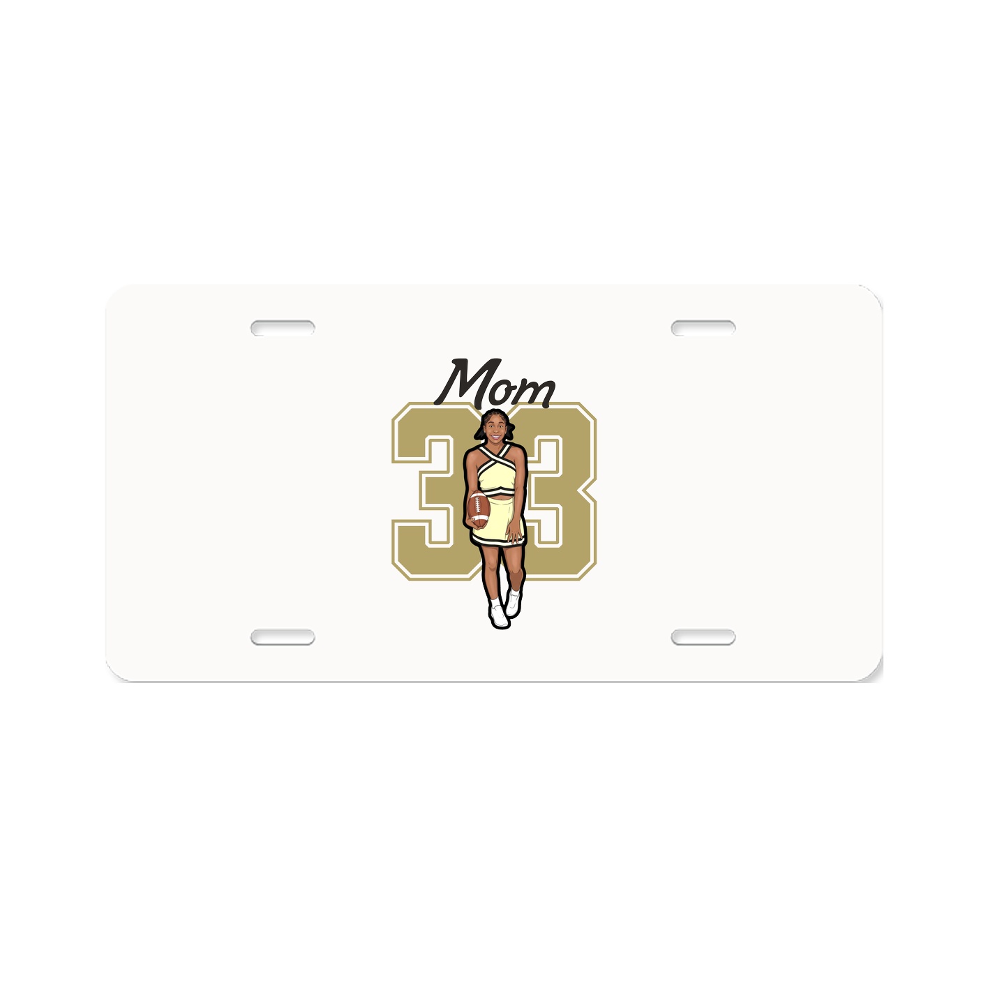 License Plate — Mothers Day Shirsey in Classic