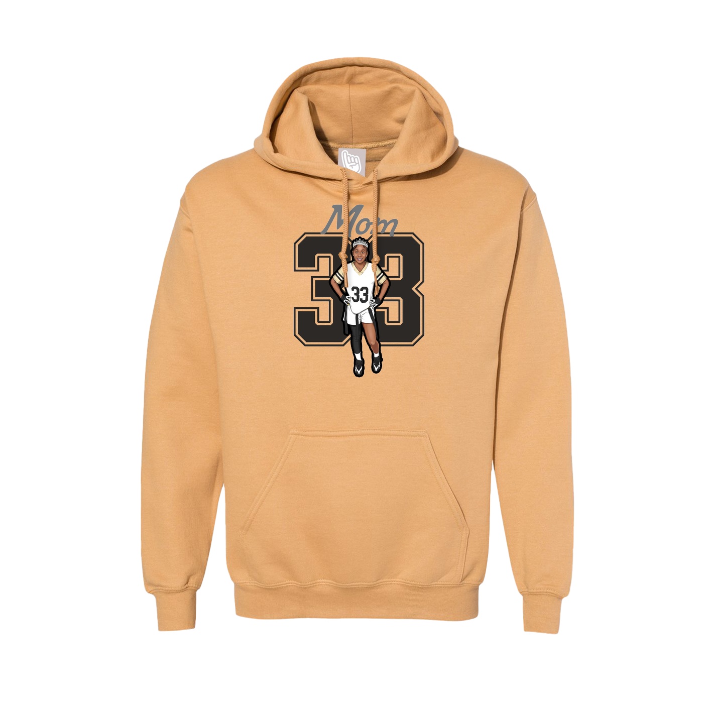 Hoodie — Mothers Day Shirsey in Vegas Gold