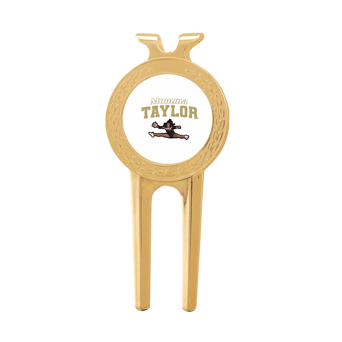Divot Tool with Ball Marker — Mothers Day Block in Classic