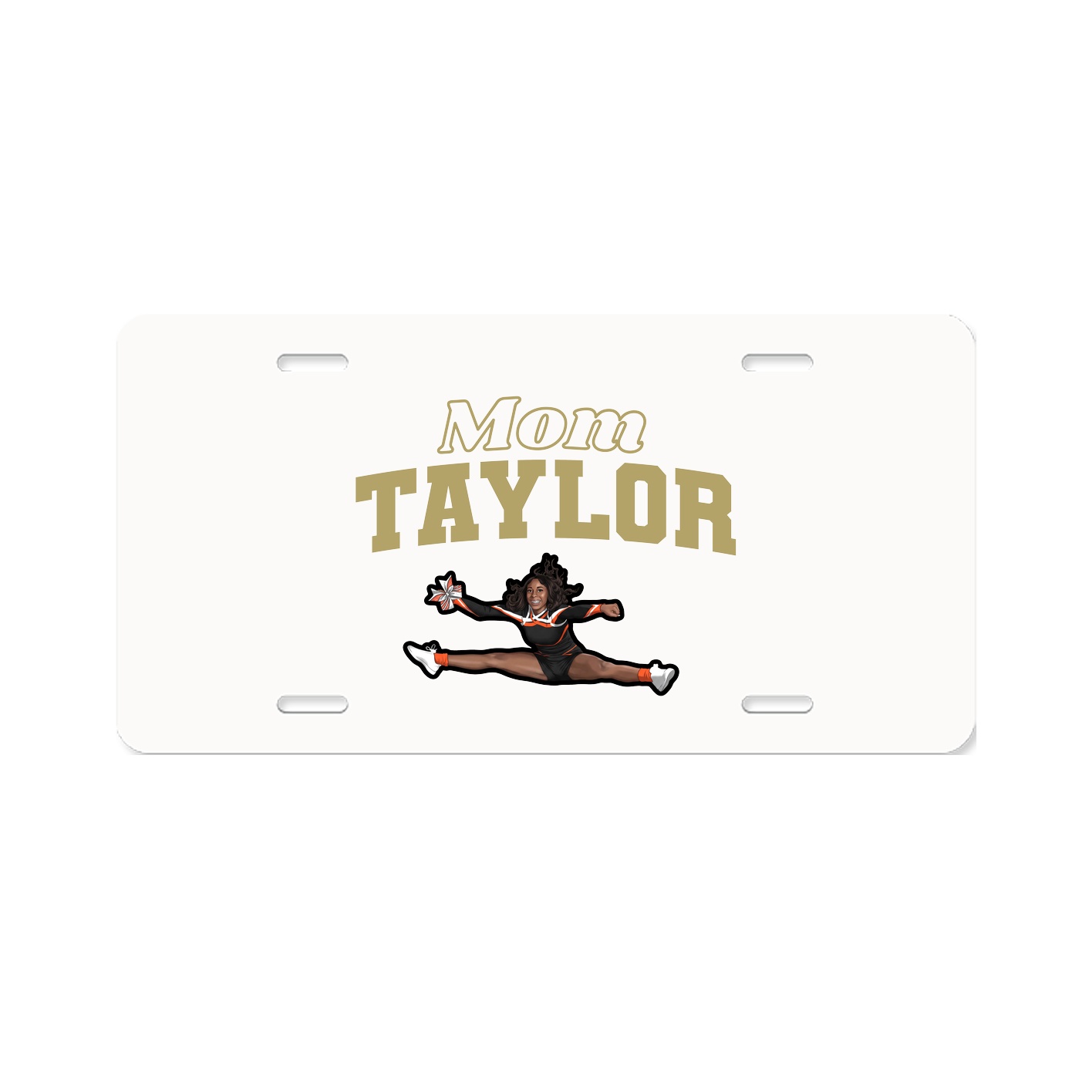 License Plate — Mothers Day Block in Classic