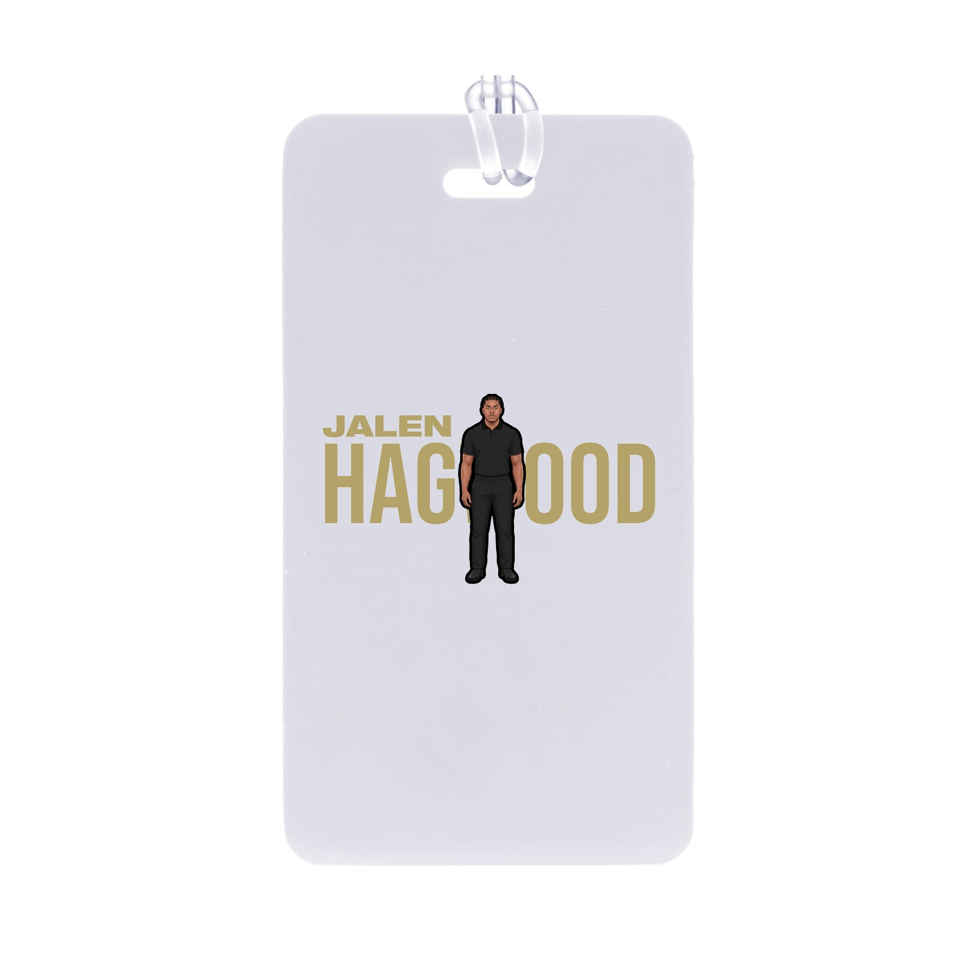 Bag Tag — Player Name in Classic