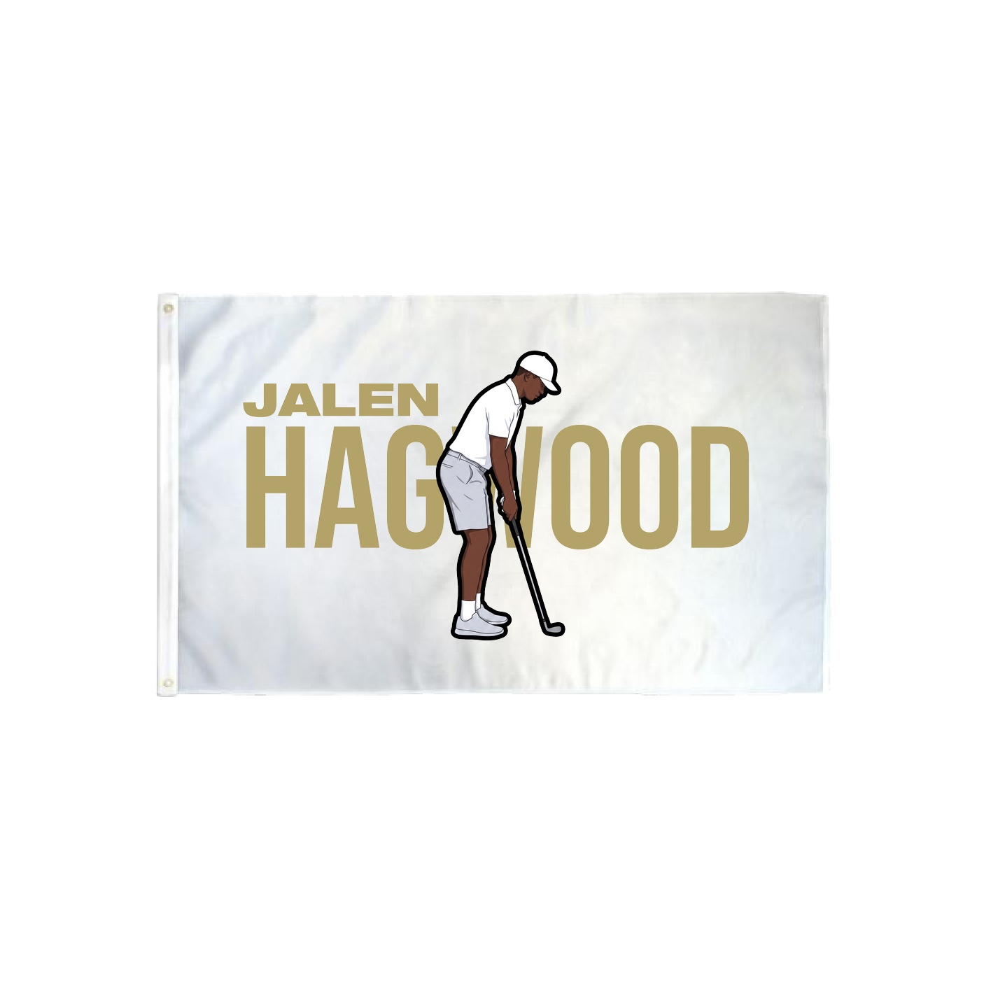 3x5 Flag — Player Name in Classic