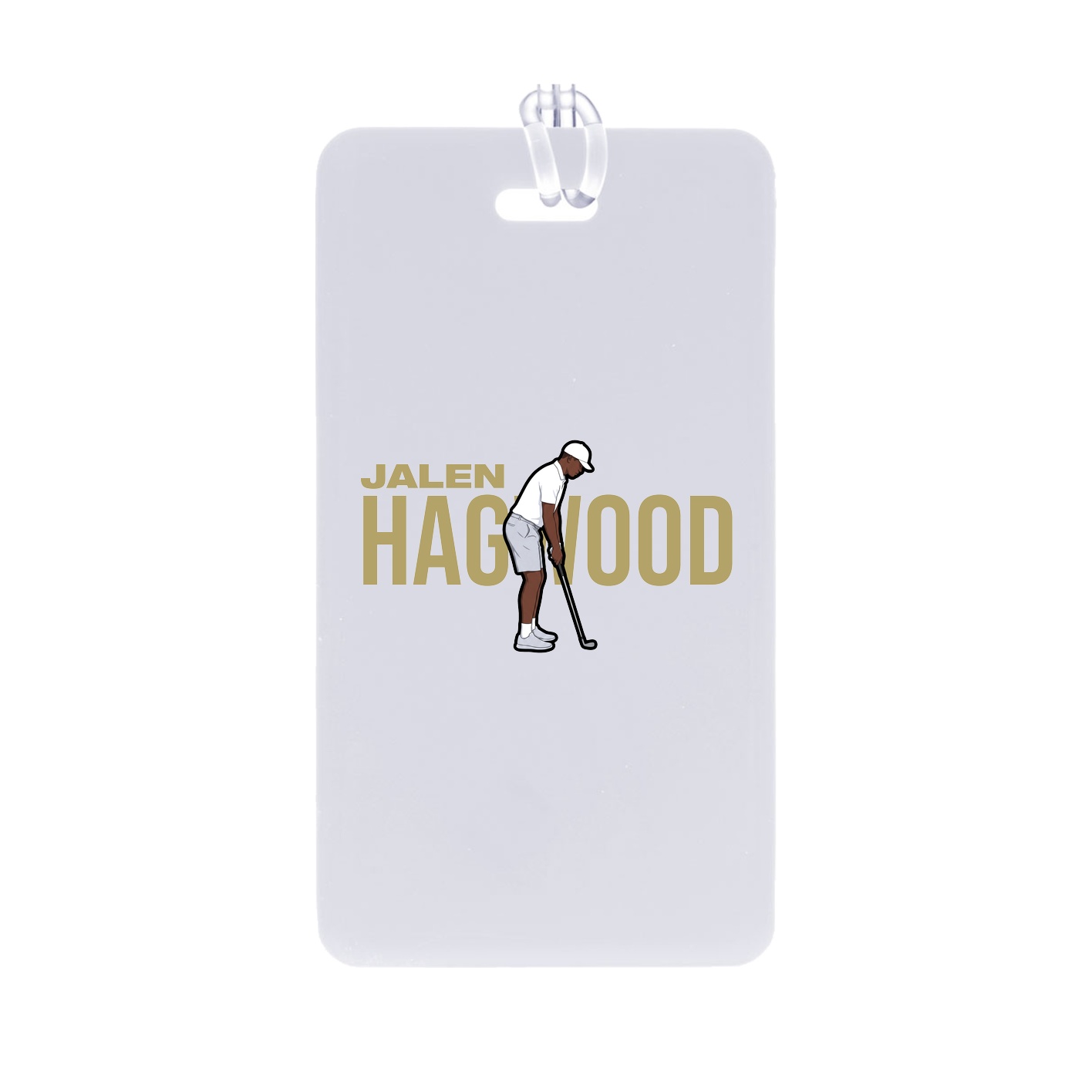 Bag Tag — Player Name in Classic