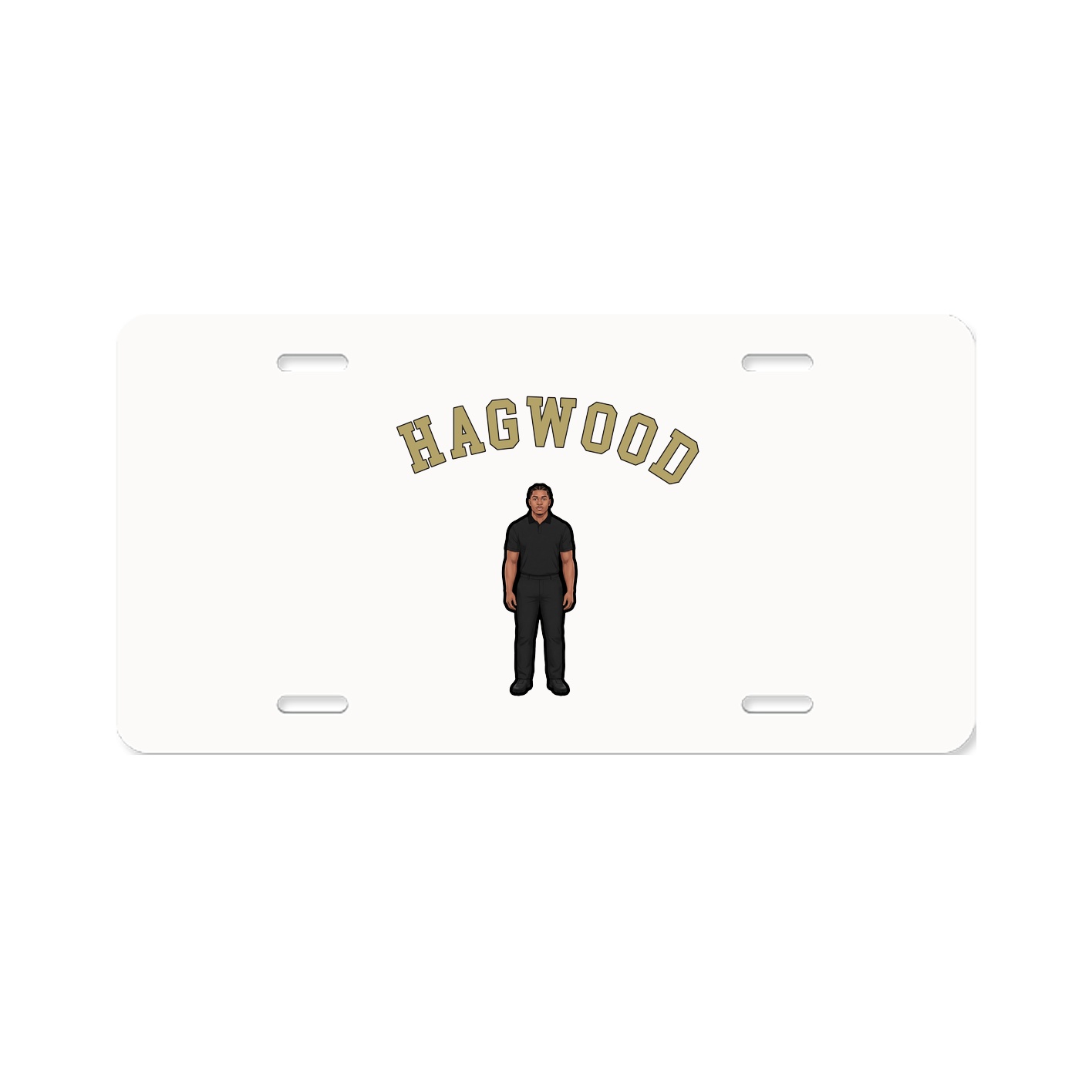 License Plate — Shirsey Arch in Classic