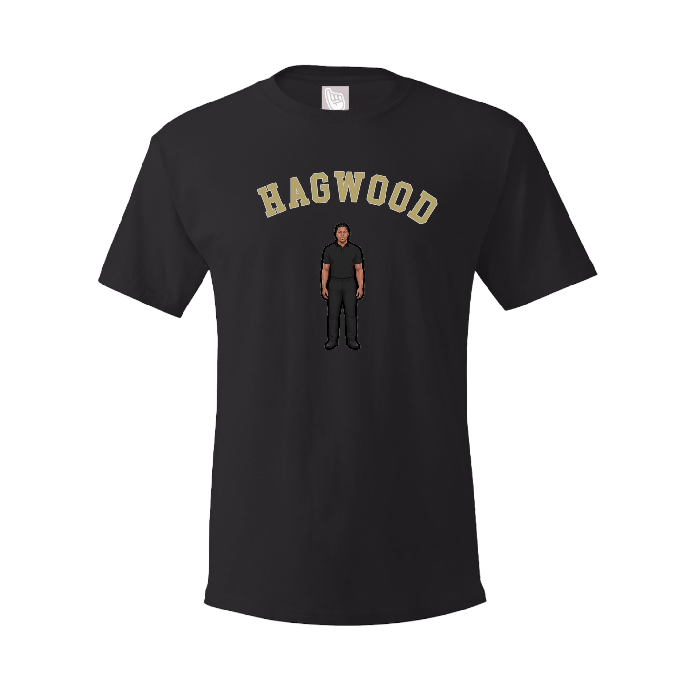 Youth Tee — Shirsey Arch in Black