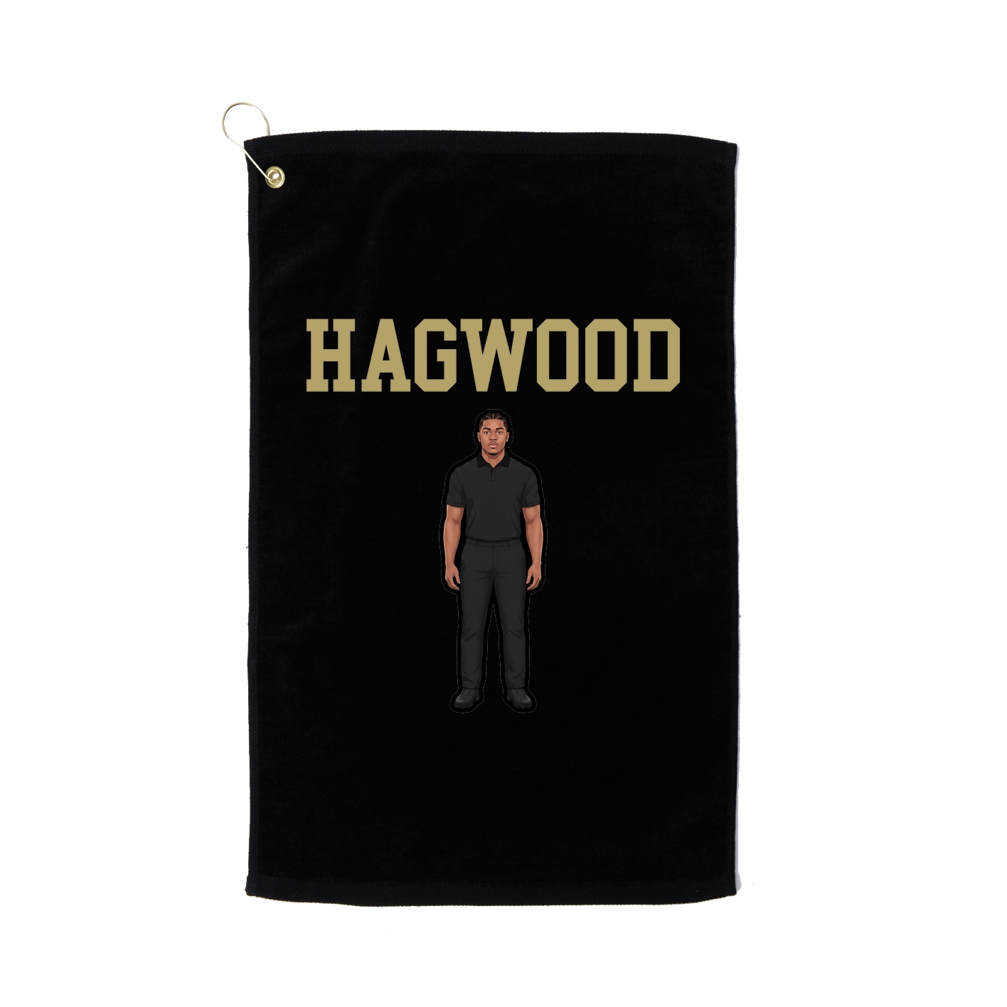 Golf Towel — Shirsey in Black